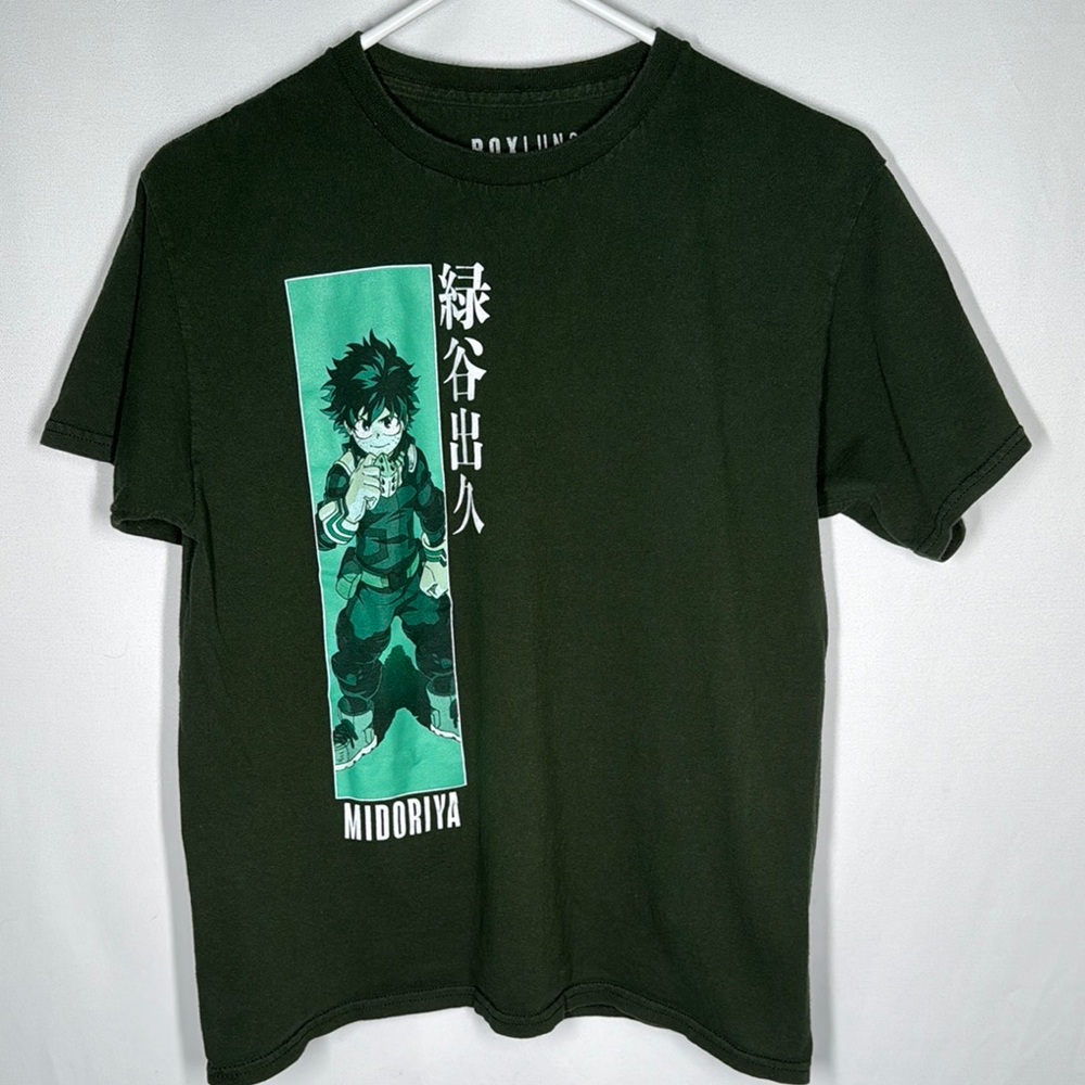 💜3/$15 Box Lunch My Hero Academia Midoriya Graphic Boy’s T-Shirt